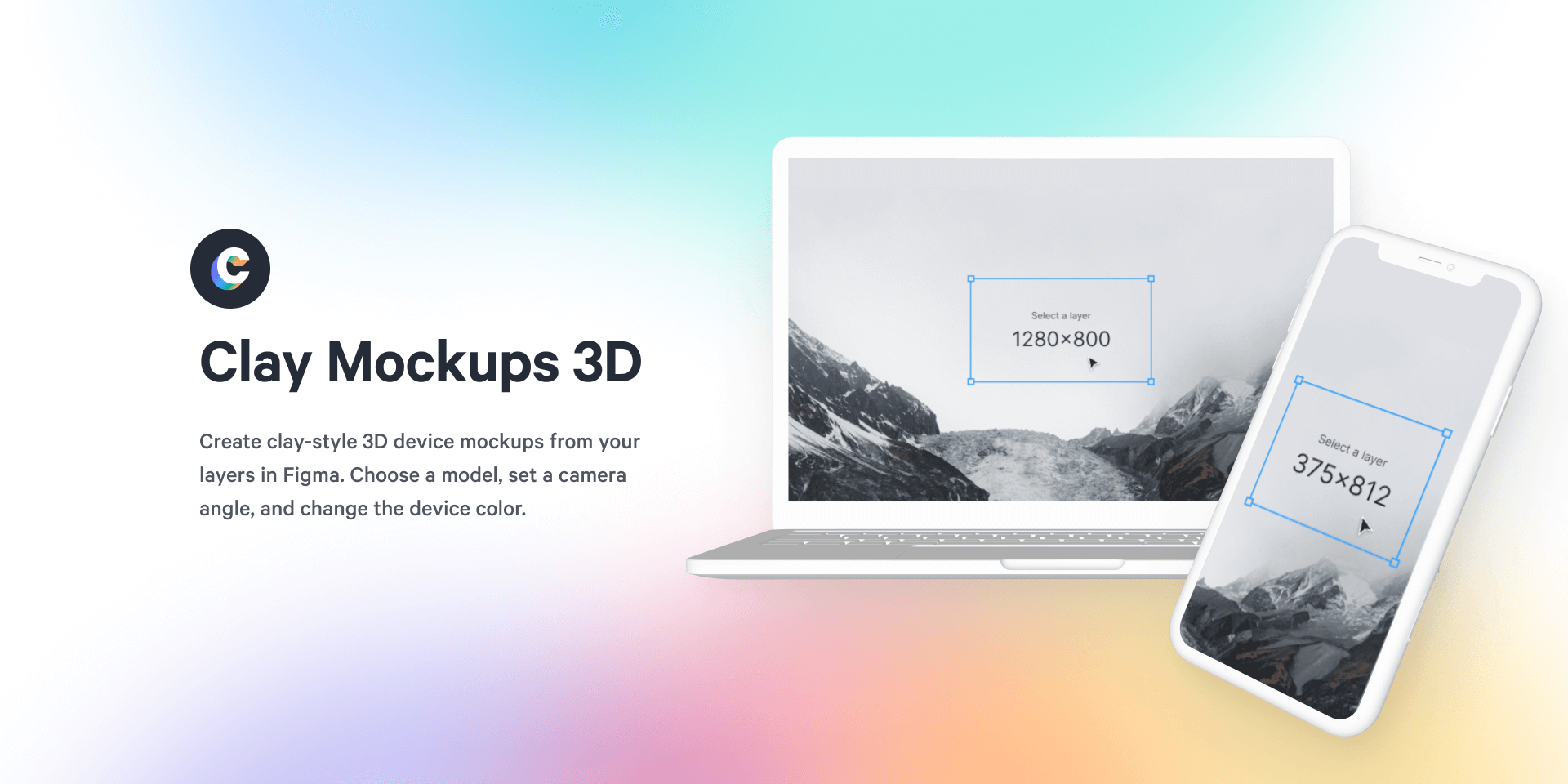 Thumbnail showing 3D mockups